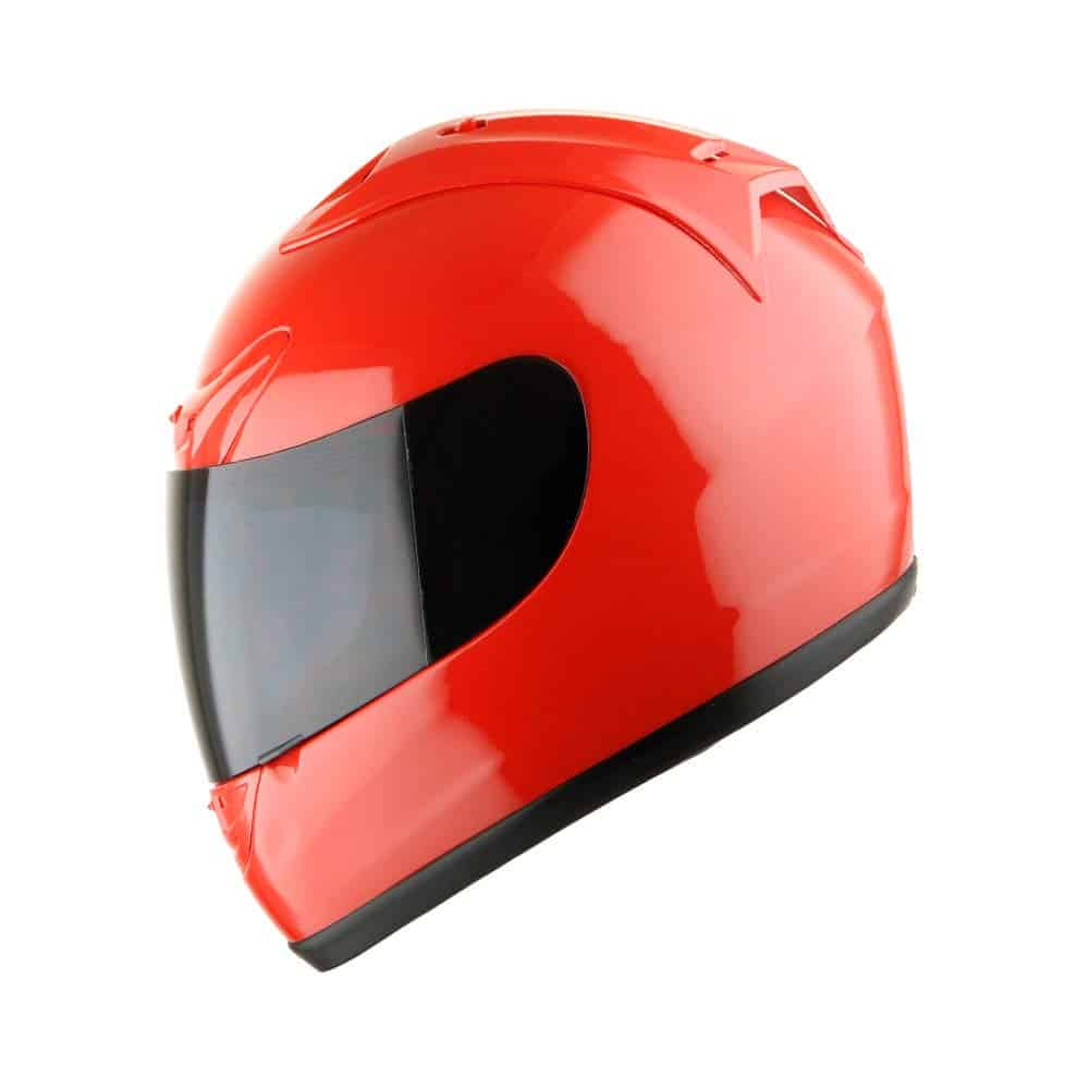 Casco de moto integral 1Storm New JH901 Glossy Red + Una - Imagen 3