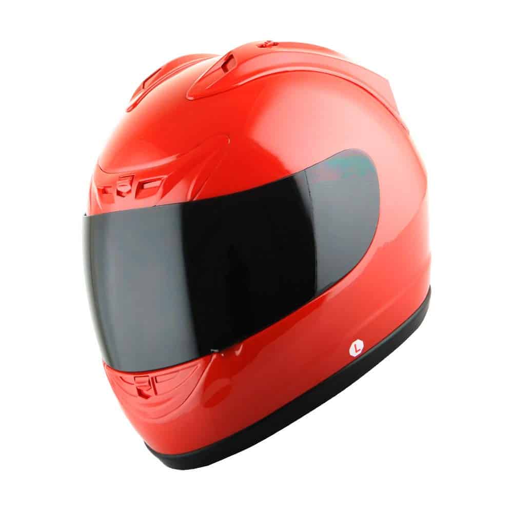 Casco de moto integral 1Storm New JH901 Glossy Red + Una - Imagen 4