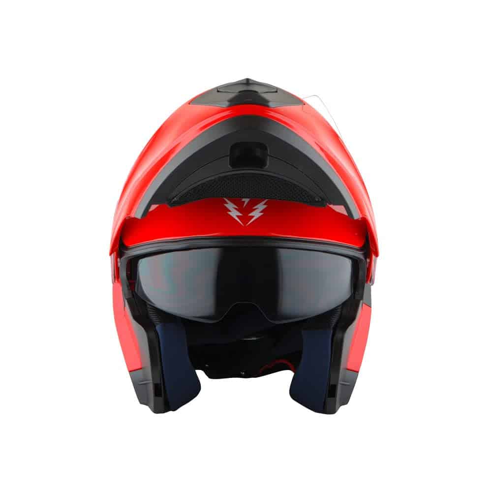 Casco de moto integral 1Storm New JH901 Glossy Red + Una - Imagen 9