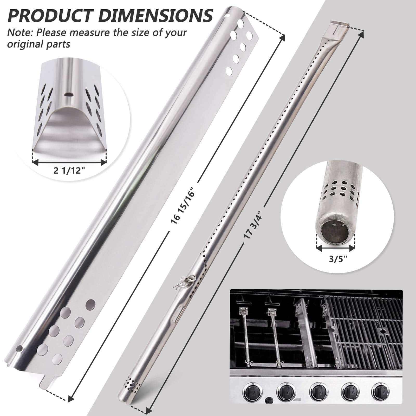 Repuestos de Parrilla Criditpid para Charbroil Performance - Imagen 4