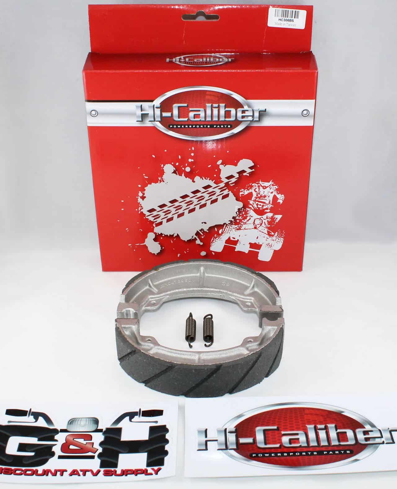 Set de zapatas para freno delantero y trasero con ranuras - Imagen 3