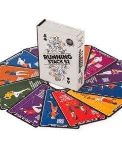 Stack 52 Running Exercise Cards: Corre más rápido y más