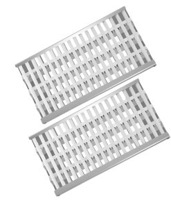 Clivimi 18 5/8" x 9 7/8" Placas de Calor de Parrilla de