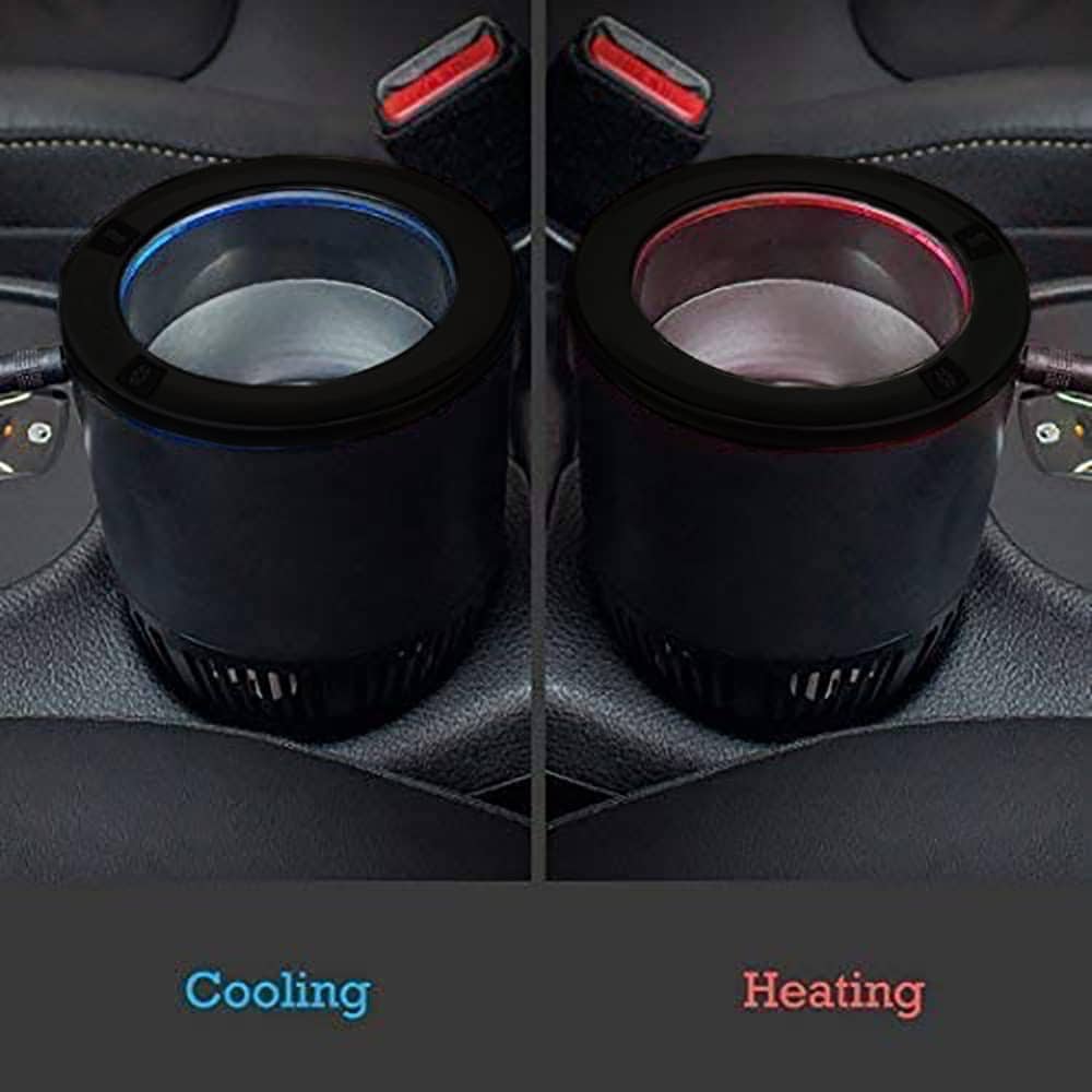 HPYDIY Portavasos para Coche 2 en 1 Inteligente de - Imagen 6