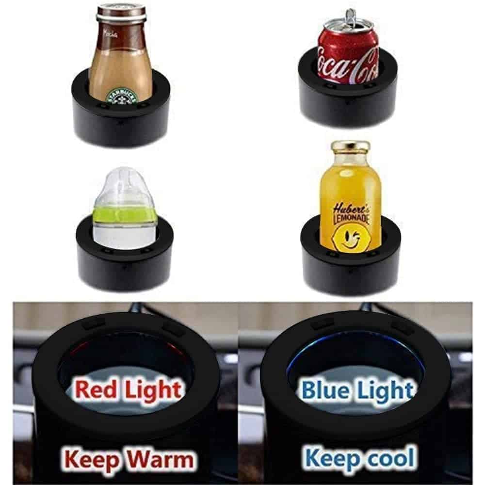 HPYDIY Portavasos para Coche 2 en 1 Inteligente de - Imagen 9