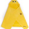 Toalla con Capucha para Bebé Niño Milk&Moo, Toallas de Baño