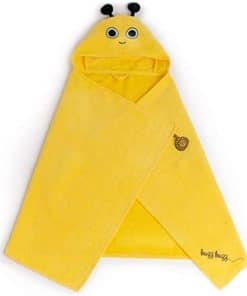 Toalla con Capucha para Bebé Niño Milk&Moo, Toallas de Baño