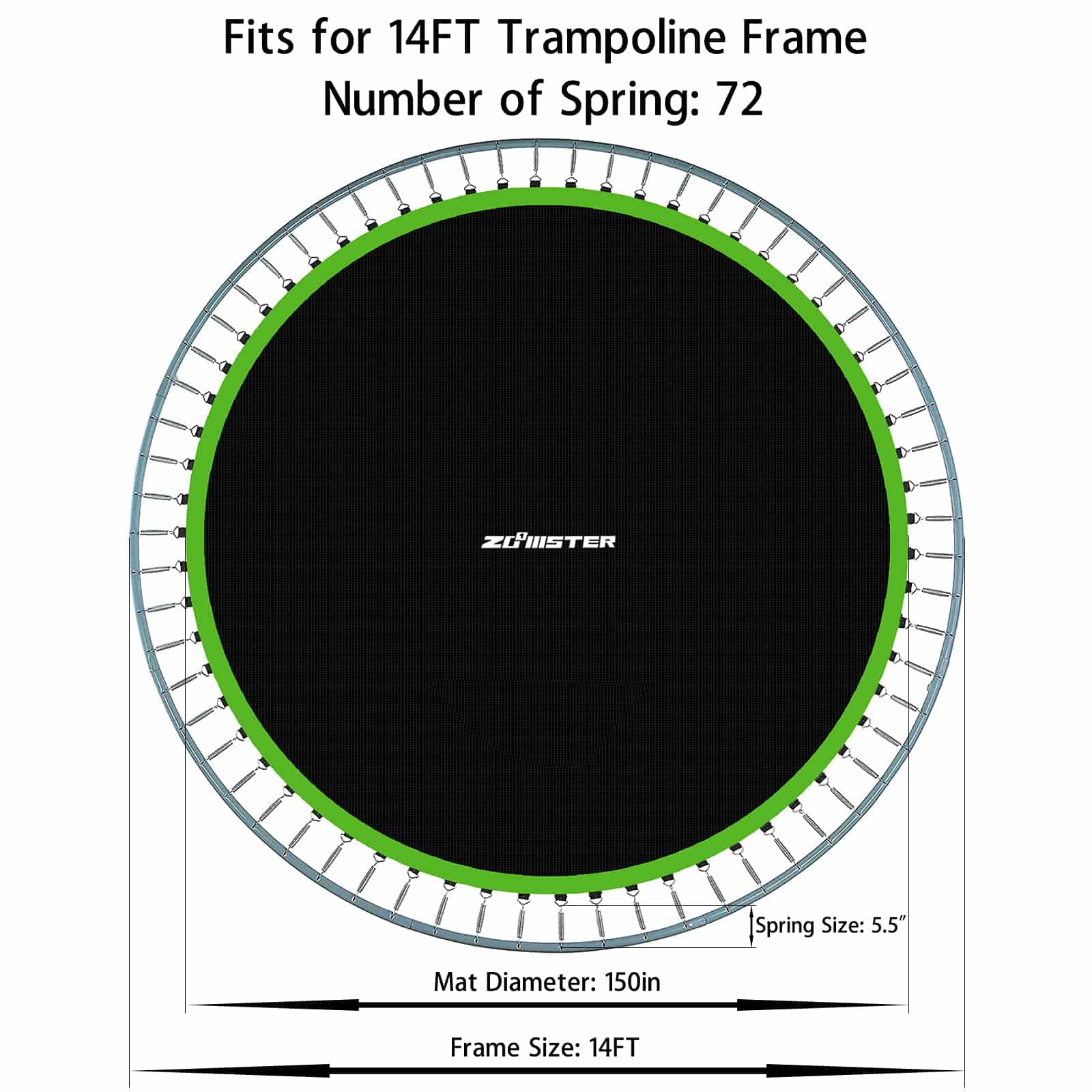 Zoomster Reemplazo de la Lona de Salto, se Adapta a - Imagen 3