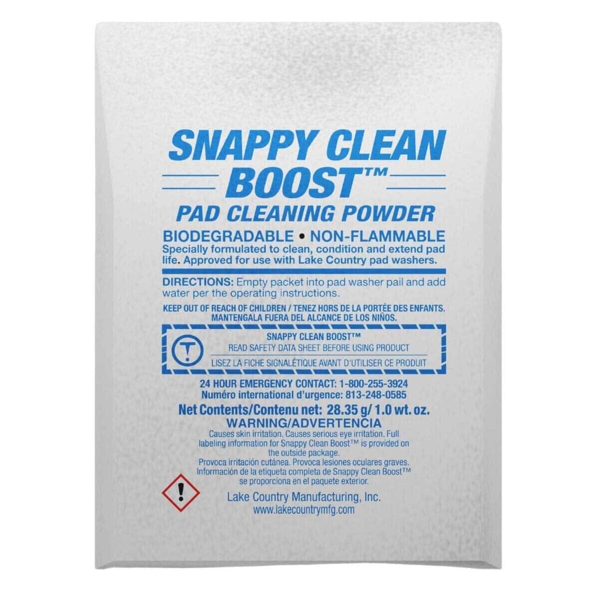 Polvo Limpiador de Almohadillas Snappy Clean Boost (72