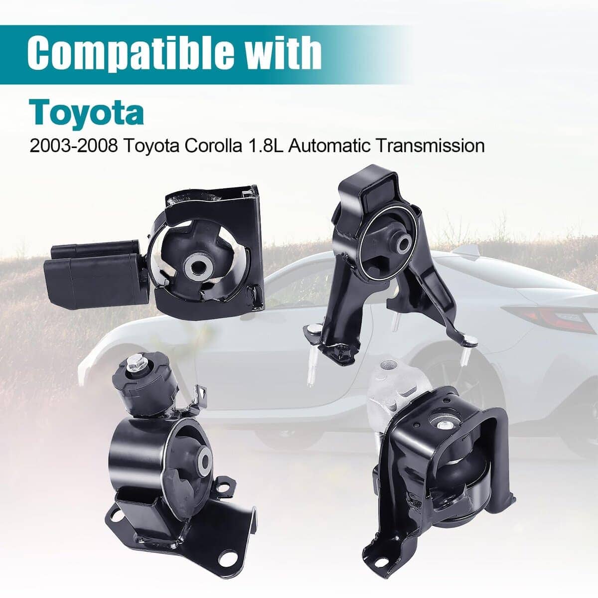 Kit de Montaje del Motor Stegewop 4pcs Compatible con - Imagen 3