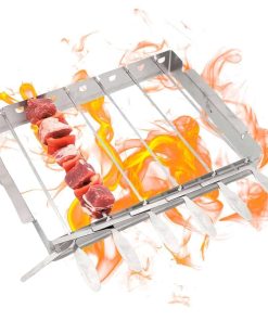Brochetas de barbacoa de acero inoxidable BBQ Dragon -