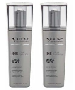Shampoo Tec Italy Lumina Silver para Cabello Gris Natural y