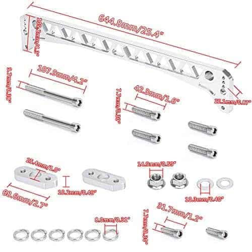 PTNHZ Barra Estabilizadora Trasera de Aluminio Billet con - Imagen 6