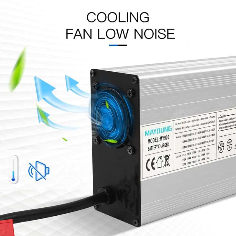 Cargador de Batería YEWY 29.2V 25A 24V 25A para Batería - Imagen 4