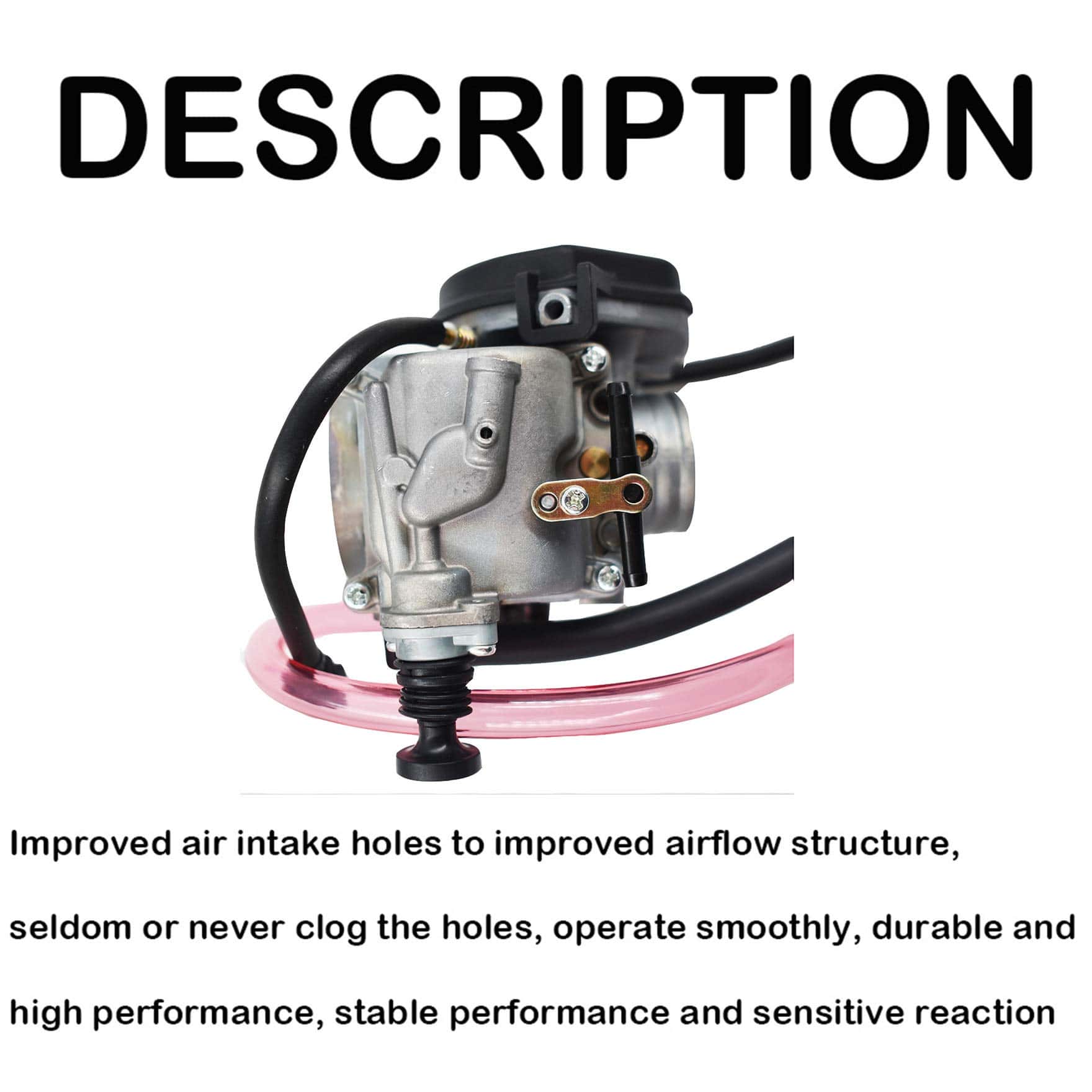 Carburador de Repuesto para Prairie 400 KVF400D KVF400C 4X4 - Imagen 5