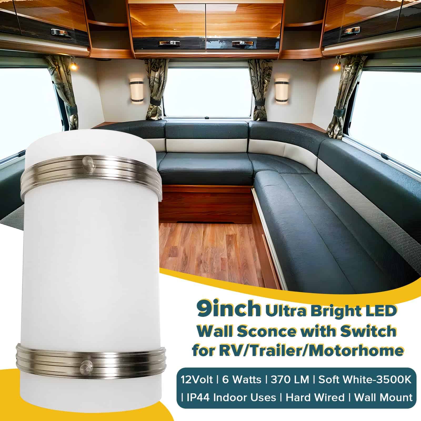 Lámpara de pared decorativa interior para RV Dream lighting - Imagen 3