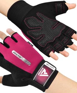 Guantes de Levantamiento de Pesas RDX para Fitness Workout,
