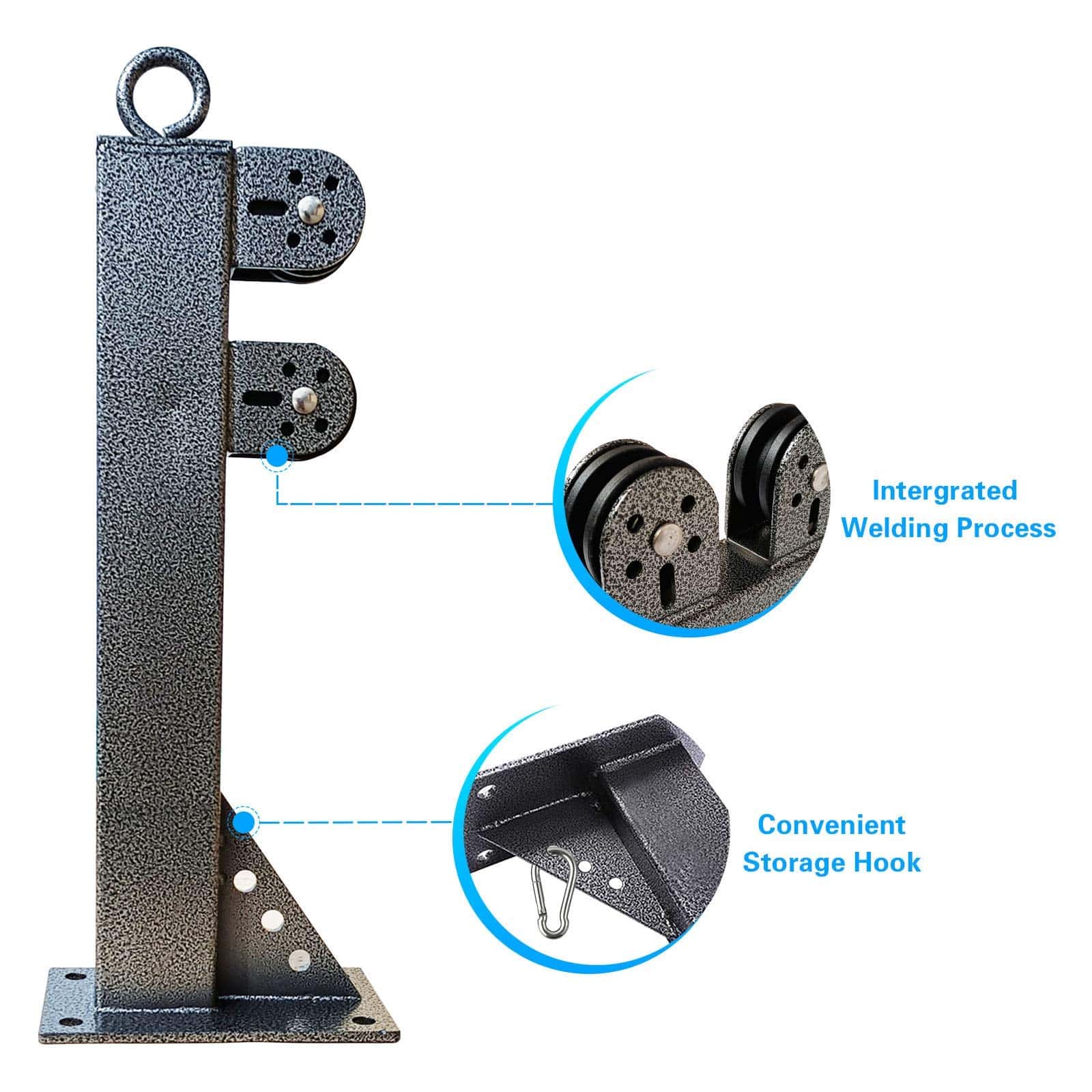 Máquina de Poleas LAT Montada en Pared con Barra de Polea - Imagen 5
