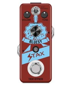 Pedal de Guitarra Stax Bluesy, Pedal de Overdrive Analógico