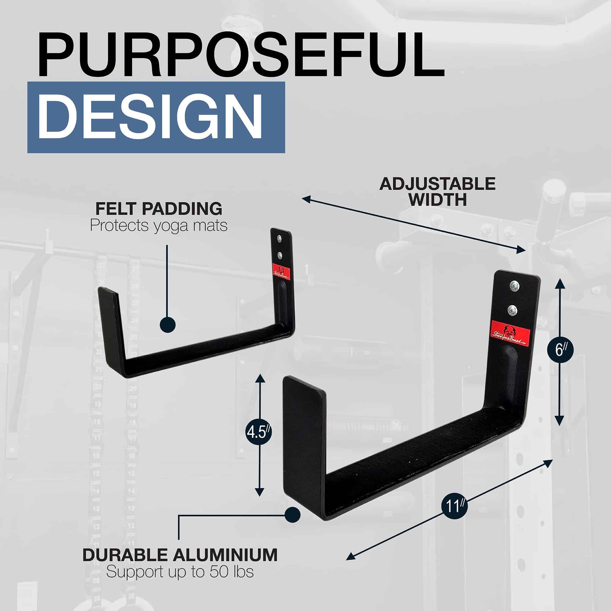 Organizador de almacenamiento para tapetes de yoga - Imagen 5