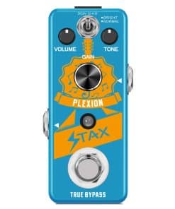 Pedal de Efecto de Distorsión Stax Plexion, Analog, Modos