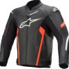 Chamarra de Motocicleta Alpinestars, Negro/Rojo