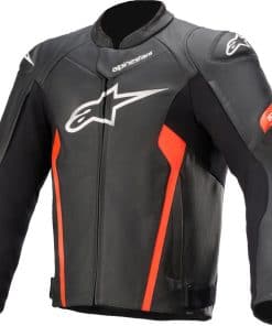 Chamarra de Motocicleta Alpinestars, Negro/Rojo