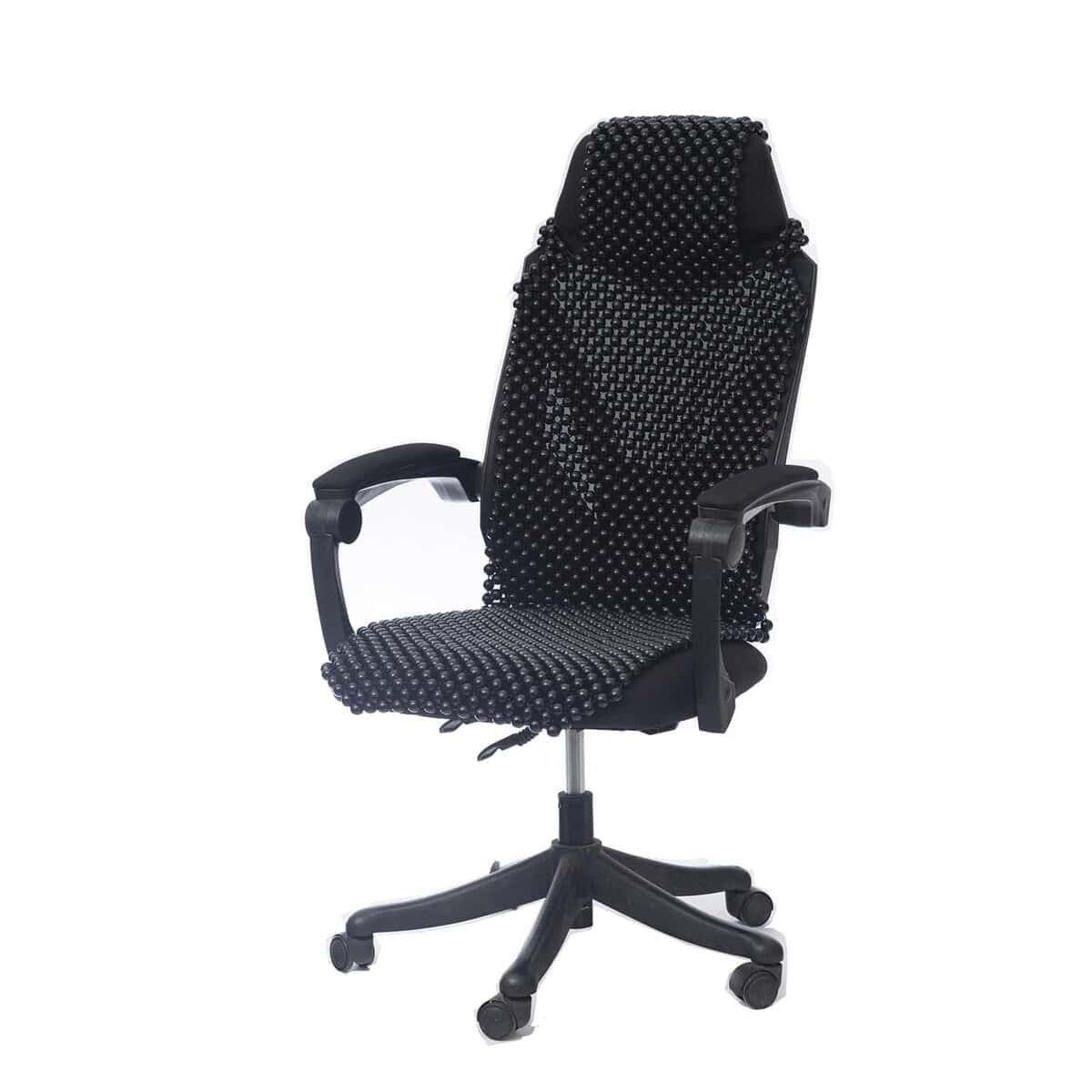 Cubiertas de Asiento de Coche con Cuentas Naturales KENNISI - Imagen 4