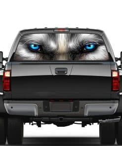 Calcomanías traseras Oasisdream Wolf Eyes para camiones