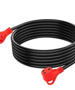 Cable de extensión de RV SCITOO 30 Amp 30 FT, 6AWG3C 8AWG1C