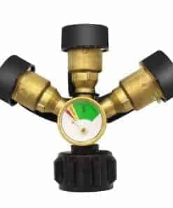 Adaptador de Manifold de Propano METER STAR para Tanque de