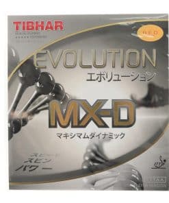 Cauchos de Tenis de Mesa Tibhar Evolution MX-D (Rojo,