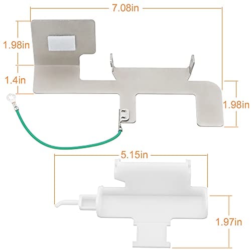 Kit de Puerta del Dispensador de Hielo 8201756 W10823377 - Imagen 4