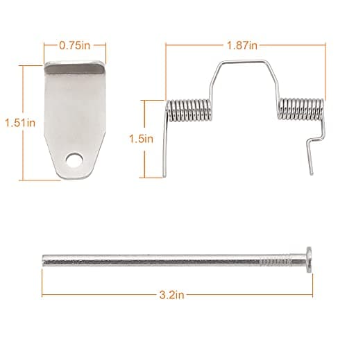 Kit de Puerta del Dispensador de Hielo 8201756 W10823377 - Imagen 6