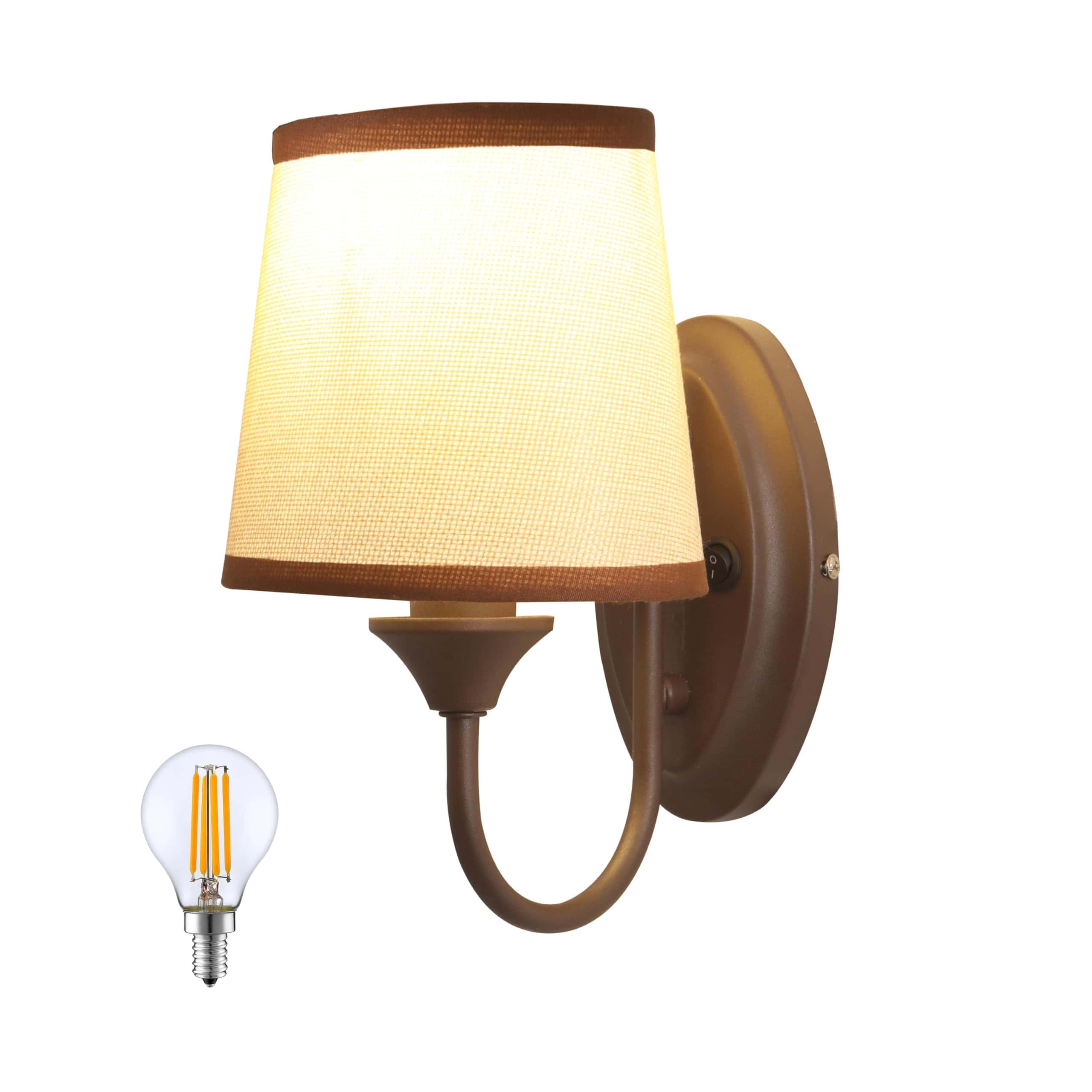 Lámpara de pared LED Maichis 12V para RV con interruptor de