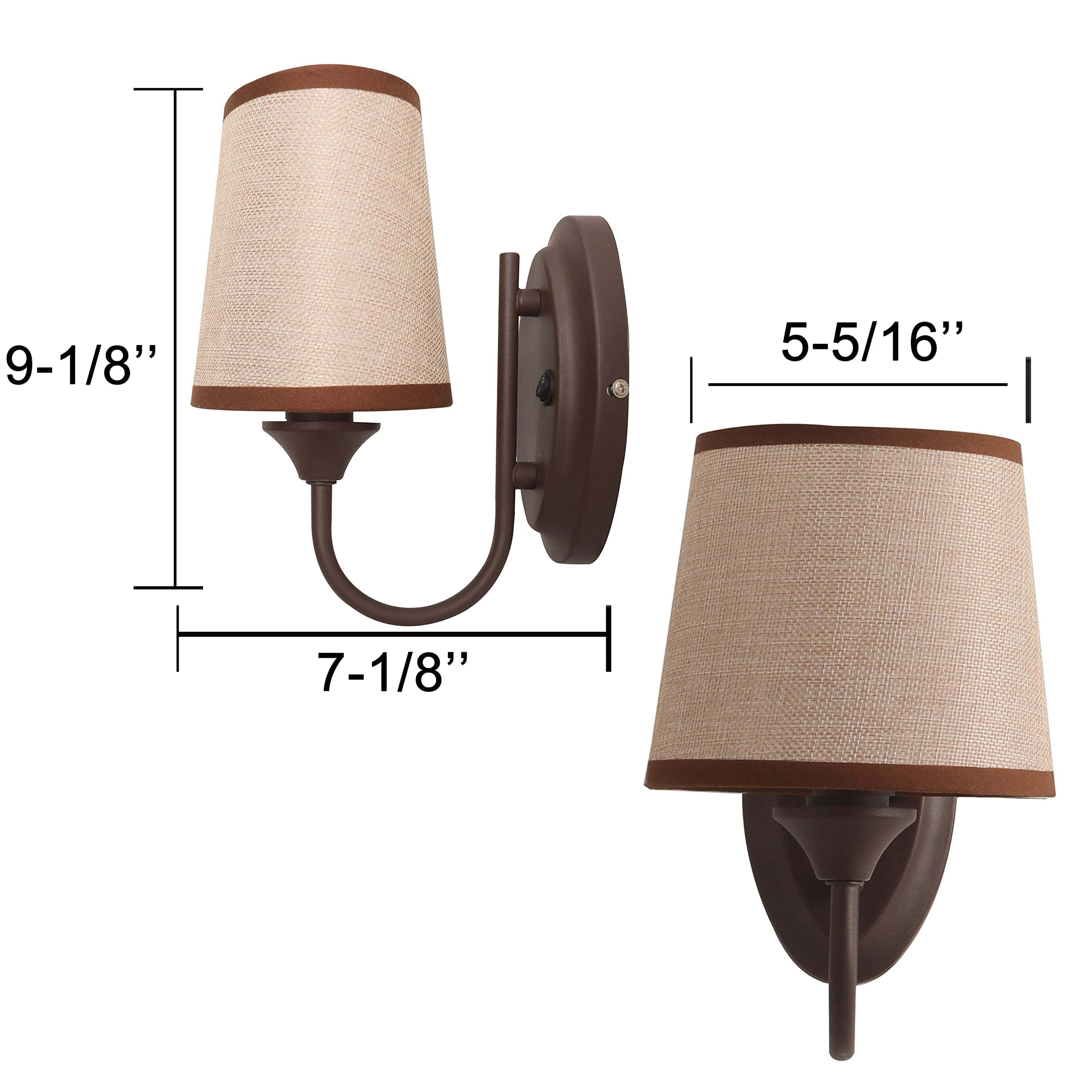 Lámpara de pared LED Maichis 12V para RV con interruptor de - Imagen 7