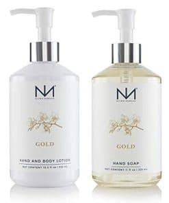 Set de Jabón y Loción Niven Morgan - Oro
