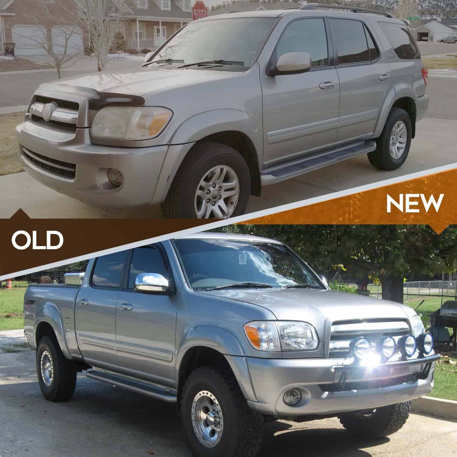 Conjunto de Faros Delanteros LBRST para Toyota Sequoia - Imagen 7