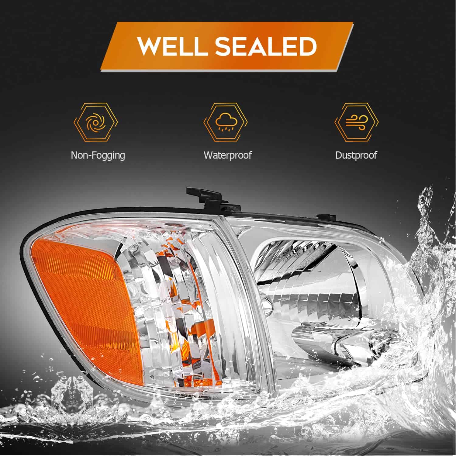 Conjunto de Faros Delanteros LBRST para Toyota Sequoia - Imagen 6