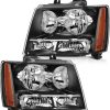 LBRST Conjunto de Faros Delanteros para Chevrolet Avalanche