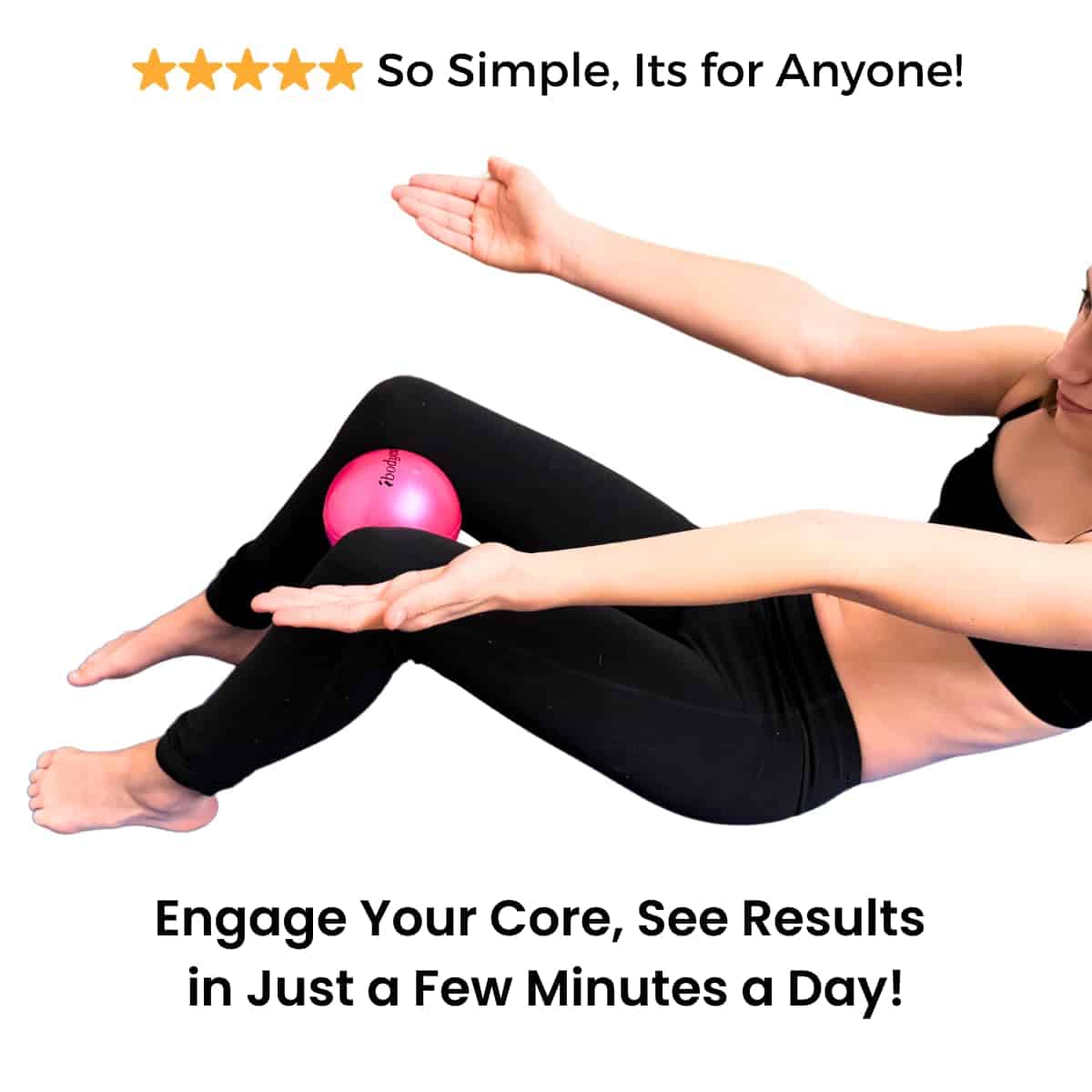 ibodycare Core Restore Mini Bal Inflable, 4 a 5 Pulgadas - Imagen 9