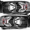 Conjunto de Faros Delanteros para Dodge para Ram 1500