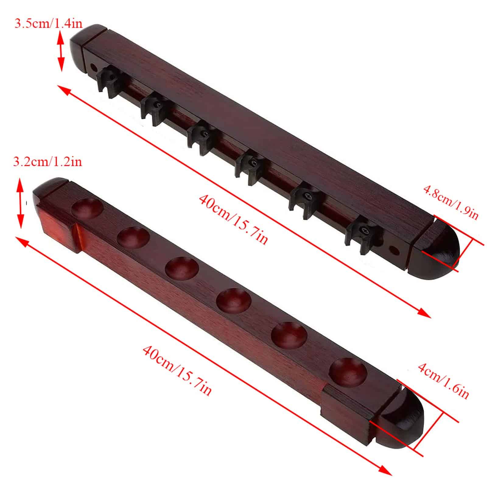 Soporte de Taco de Billar Mantouxixi - Montaje en Pared de - Imagen 5
