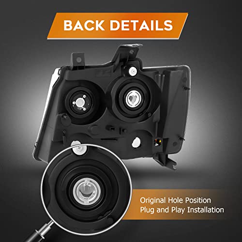 Conjunto de Faros LBRST para Chevrolet Avalanche 2007-2013 - Imagen 5