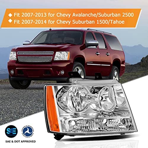 Conjunto de Faros LBRST para Chevrolet Avalanche 2007-2013 - Imagen 3