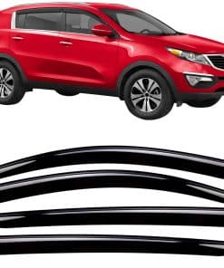 Voron Glass Deflectores de lluvia extra duraderos para Kia