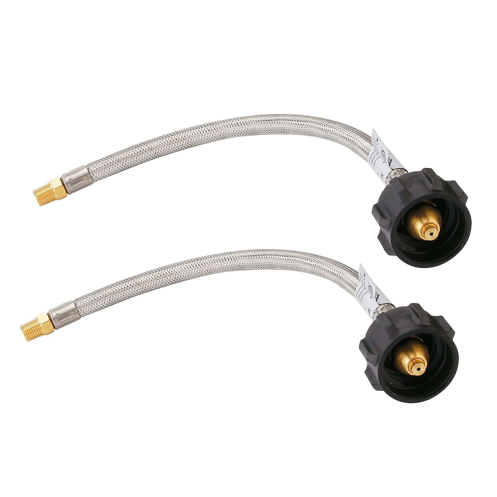 Manguera de Pigtail de Propano para RV de 15 Pulgadas,