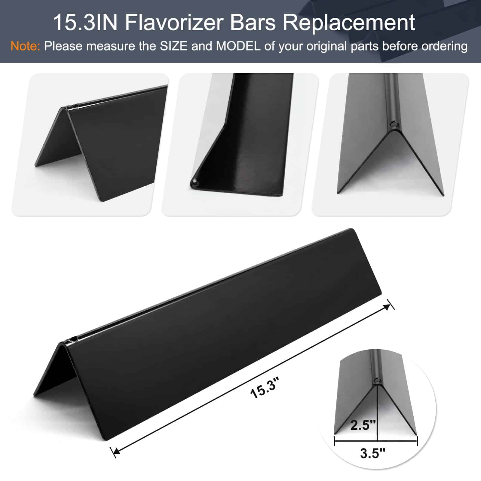 15.3" 7635 Barras Saborizadoras de Porcelana-Esmaltada para - Imagen 4