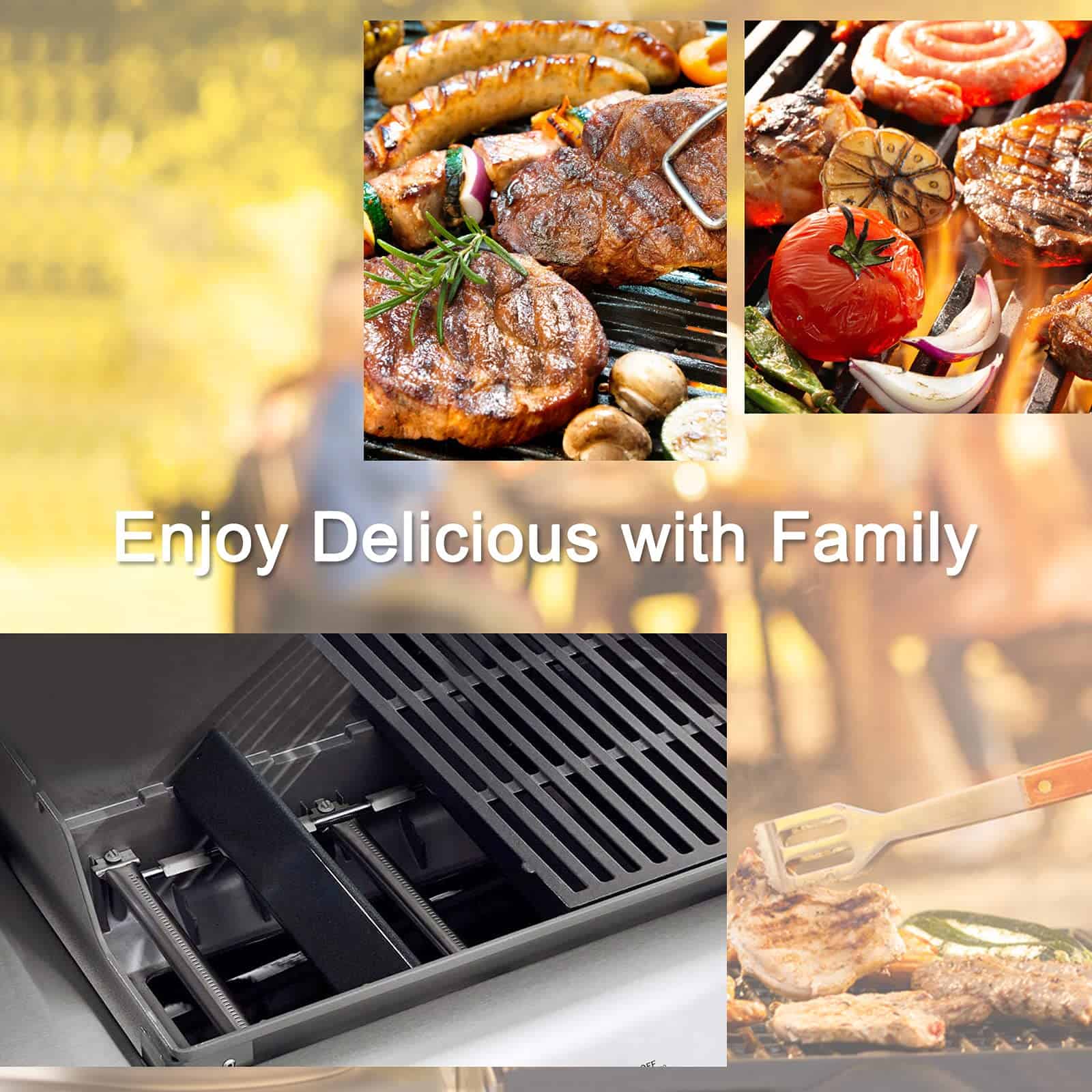 15.3" 7635 Barras Saborizadoras de Porcelana-Esmaltada para - Imagen 8