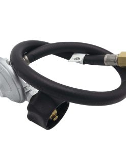 Manguera de 2 pies con regulador de gas propano para